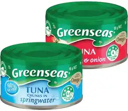 IGA Greenseas Tuna 95g Selected Varieties offer