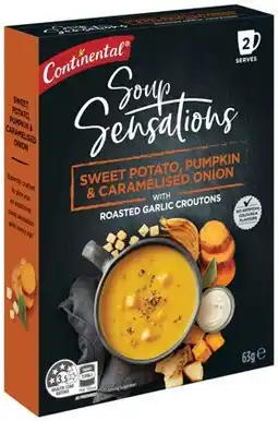 IGA Continental Sensations Soup 2 Serve, Pasta or Rice 90‑115g Selected Varieties offer