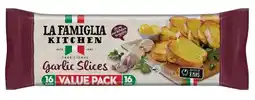 IGA La Famiglia Kitchen Traditional Garlic Slices 450g offer