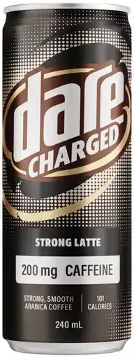 IGA Dare Charged Ice Coffee 240mL Selected Varieties offer