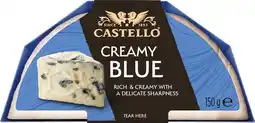IGA Castello Creamy Blue or White Cheese 150g offer