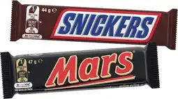 IGA Mars Medium Bars 44‑56g, M&M’s 35‑49g or Skittles 30g Selected Varieties offer
