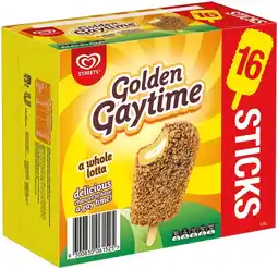 IGA Streets Golden Gaytime Ice Cream Sticks 16 Pack offer