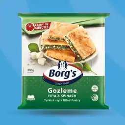IGA Borg’s Gozleme 300g Selected Varieties offer