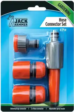 IGA Jack Hammer Hose Connector Set 4 Piece offer