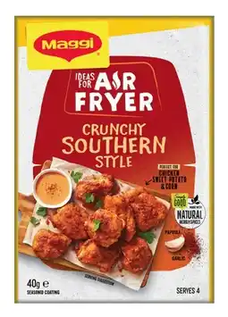 IGA Maggi Air Fryer Seasoned Coating 40‑45g Selected Varieties offer
