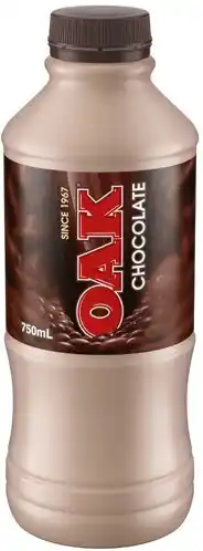 IGA Oak Flavoured Milk 750mL Selected Varieties offer