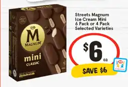 IGA Streets Magnum Ice Cream Mini offer
