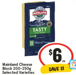 IGA Mainland Cheese Block offer