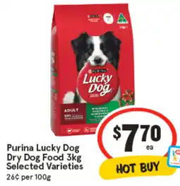 IGA Purina Lucky Dog Dry Dog Food offer