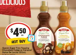 IGA Queen Sugar Free Topping Chocolate Fudge or offer