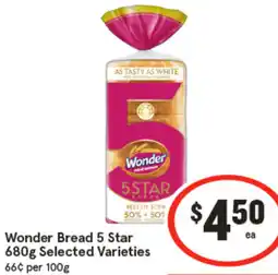 IGA Wonder Bread 5 Star offer