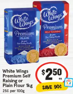 IGA White Wings Premium Self Raising or Plain Flour offer