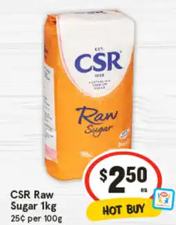 IGA CSR Raw Sugar offer