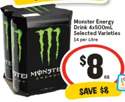 IGA Monster Energy Drink offer
