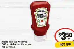 IGA Heinz Tomato Ketchup offer