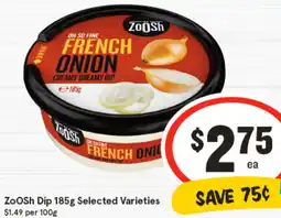 IGA ZooSh Dip offer