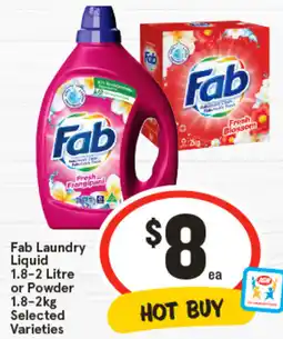 IGA Fab Laundry Liquid or Powder offer