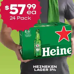 Thirsty Camel HEINEKEN LAGER 5% offer