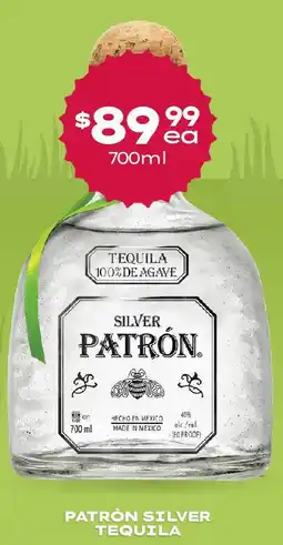 Thirsty Camel PATRÒN SILVER TEQUILA offer
