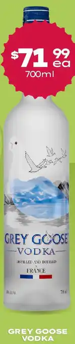 Thirsty Camel GREY GOOSE VODKA offer