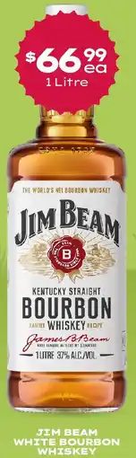 Thirsty Camel JIM BEAM WHITE BOURBON WHISKEY offer