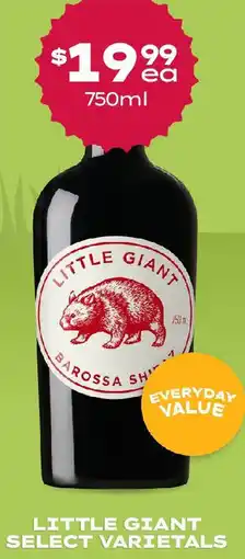 Thirsty Camel LITTLE GIANT SELECT VARIETALS offer