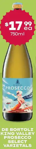 Thirsty Camel DE BORTOLI KING VALLEY PROSECCO SELECT VARIETALS offer