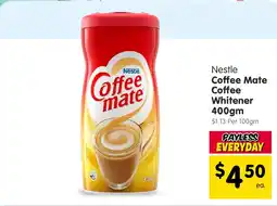 Spar Nestle Coffee Mate Coffee Whitener offer