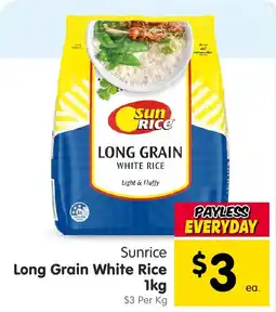 Spar Sunrice Long Grain White Rice offer