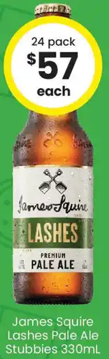 The Bottle O James Squire Lashes Pale Ale Stubbies offer