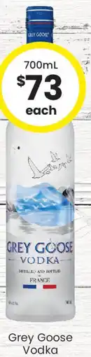 The Bottle O Grey Goose Vodka offer