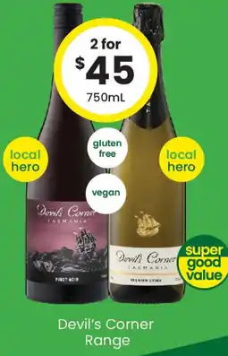 The Bottle O Devil's Corner Range offer