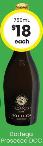 The Bottle O Bottega Prosecco DOC offer