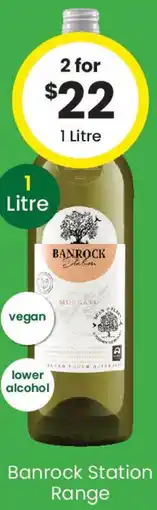 The Bottle O Banrock Station Upside Down Range offer