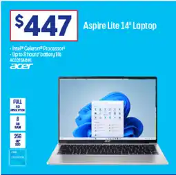 Officeworks Aspire Lite 14" Laptop offer