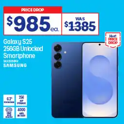 Officeworks Galaxy S25 offer
