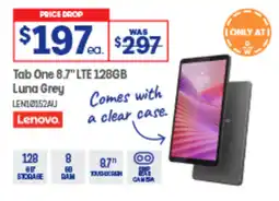 Officeworks Tab One 8.7" LTE 128GB Luna Grey offer