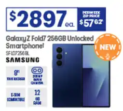 Officeworks Galaxy Z Fold7 256GB Unlocked Smartphone offer