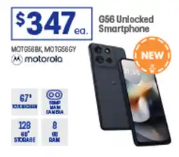 Officeworks G56 Unlocked Smartphone offer