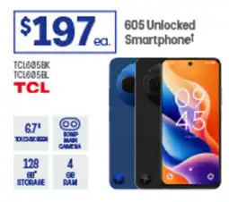 Officeworks 605 Unlocked Smartphone offer