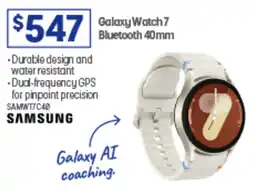 Officeworks Galaxy Watch 7 Bluetooth offer