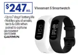 Officeworks Vivosmart 5 Smartwatch offer