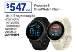 Officeworks Vivoactive6 Smartwatch offer