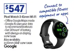 Officeworks Pixel Watch Wi-Fi offer