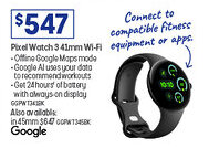 Officeworks Pixel Watch Wi-Fi offer