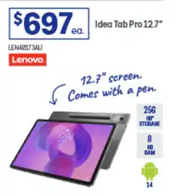 Officeworks Idea Tab Pro 12.7" offer