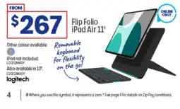 Officeworks Flip Folio iPad Air 11" offer