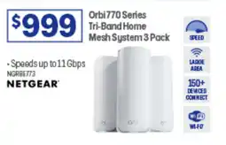 Officeworks Orbi 770 Series Tri-Band Home Mesh System offer
