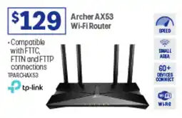 Officeworks Archer Wi-Fi Router offer